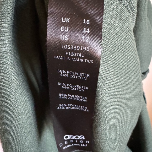 ASOS DESIGN Curve super soft v neck belted midi sweater dress - Picture 8 of 8